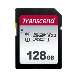 Show details for Transcend 128GB SDXC Class 10 UHS-I U3 V30 (R 100MB/s | W 25MB/s) Picture of Transcend 128GB SDXC Class 10 UHS-I U3 V30 (R 100MB/s | W 25MB/s)