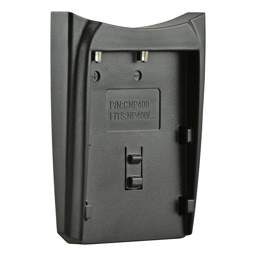 Show details for Jupio Charger Plate for Minolta NP400/Pentax DLi50 Picture of Jupio Charger Plate for Minolta NP400/Pentax DLi50