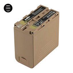 Show details for *ProLine* NP-F970 (USB-C 20W PD input/output) 10500mAh Picture of *ProLine* NP-F970 (USB-C 20W PD input/output) 10500mAh