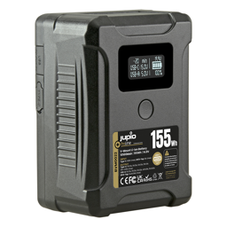 Show details for *ProLine* Extreme 155 V-Mount battery 10500mAh (155Wh) - LCD Display, USB-C PD 65W in/output, D-Tap in/output and USB-A output. Picture of *ProLine* Extreme 155 V-Mount battery 10500mAh (155Wh) - LCD Display, USB-C PD 65W in/output, D-Tap in/output and USB-A output.
