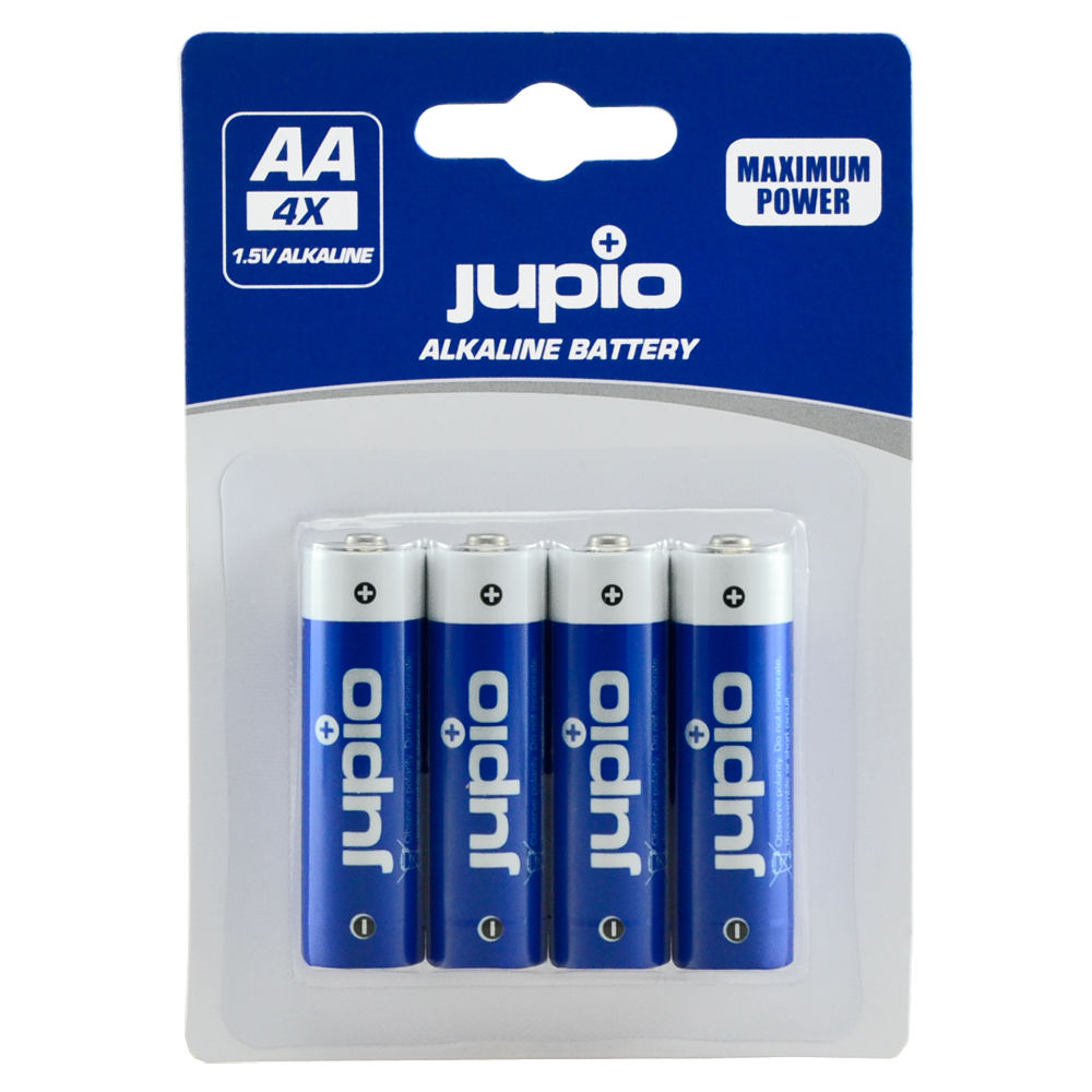 Image de Alkaline Batteries AA LR6 4 pcs IC-10 OC-120