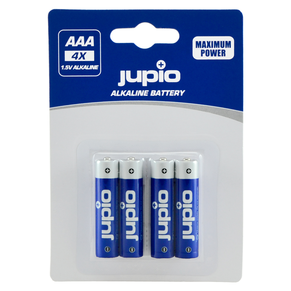 Image de Alkaline Batteries AAA LR3 4 pcs IC-10 OC-240