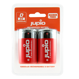 Picture of Jupio Rechargeable Batteries D 10.000mAh 2 pcs