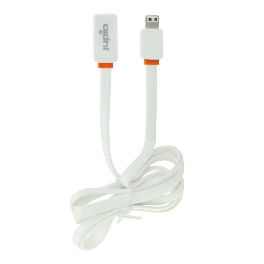 Afbeelding van Jupio Flat Cable Lightning to USB WHITE 1M