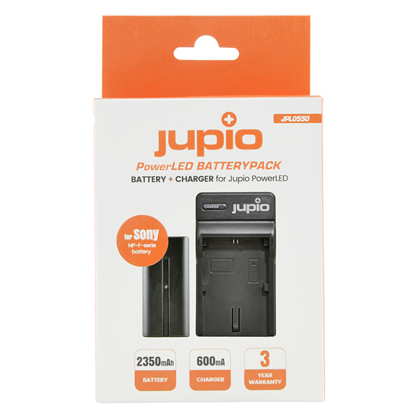 Picture of Jupio PowerLED Batterypack F550 + Charger (EU/UK)