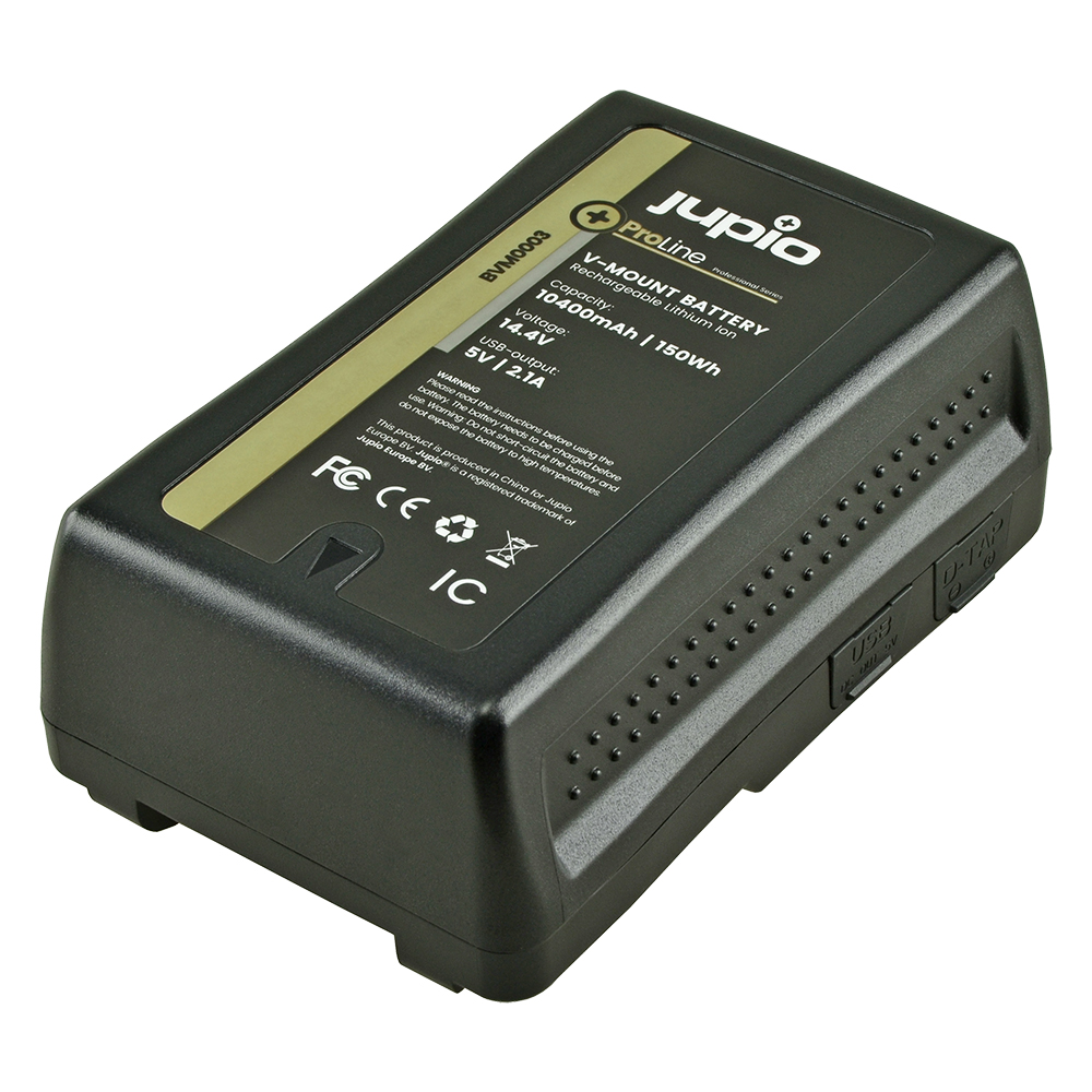 Image de *ProLine* V-Mount battery LED Indicator 14.4v 10400mAh (150Wh) - D-Tap and USB 5v DC Output