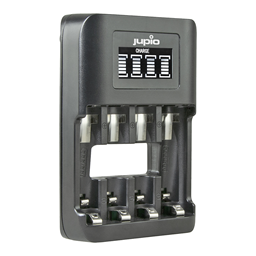 Picture of Jupio USB 4-slots Ultra Fast Battery Charger LCD