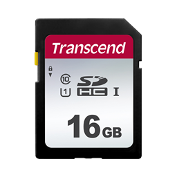 Image de Transcend 16GB SDHC Class 10 UHS-I U1 (R 95MB/s | W 10MB/s)