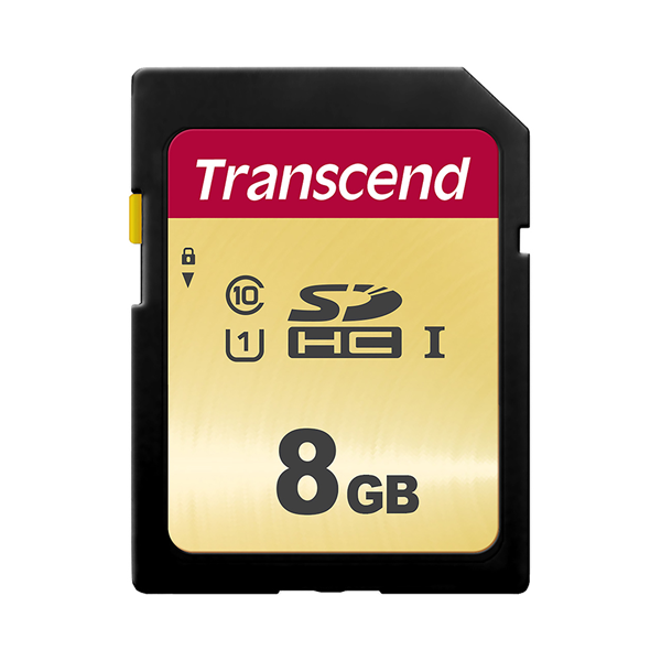 Afbeelding van Transcend 8GB SDHC Class 10 UHS-I U1 MLC (R 95MB/s | W 20MB/s)