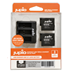 Picture of Jupio Value Pack: 2x Battery GoPro HERO5/6/7, HERO (2018) AHDBT-501 1260mAh + Compact USB Triple Charger (update version)