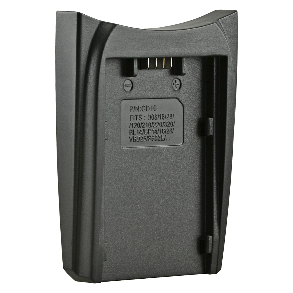 Image de Jupio Charger Plate for Panasonic VW-VBD58/VBD78/VBD98, VBR59/89/118, Hitachi DZ-BP16