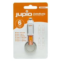 Picture of Jupio CableBuddy 6 in 1 Keyring Cable