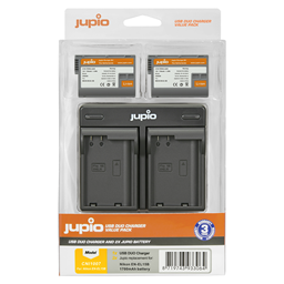 Picture of 2x Battery EN-EL15B 1700mAh + USB Dual Charger (Value Pack)