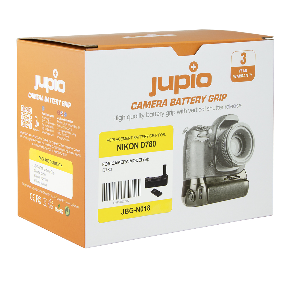 Jupio JBG-N012 Grip Batterie pour Nikon D750 Noir 