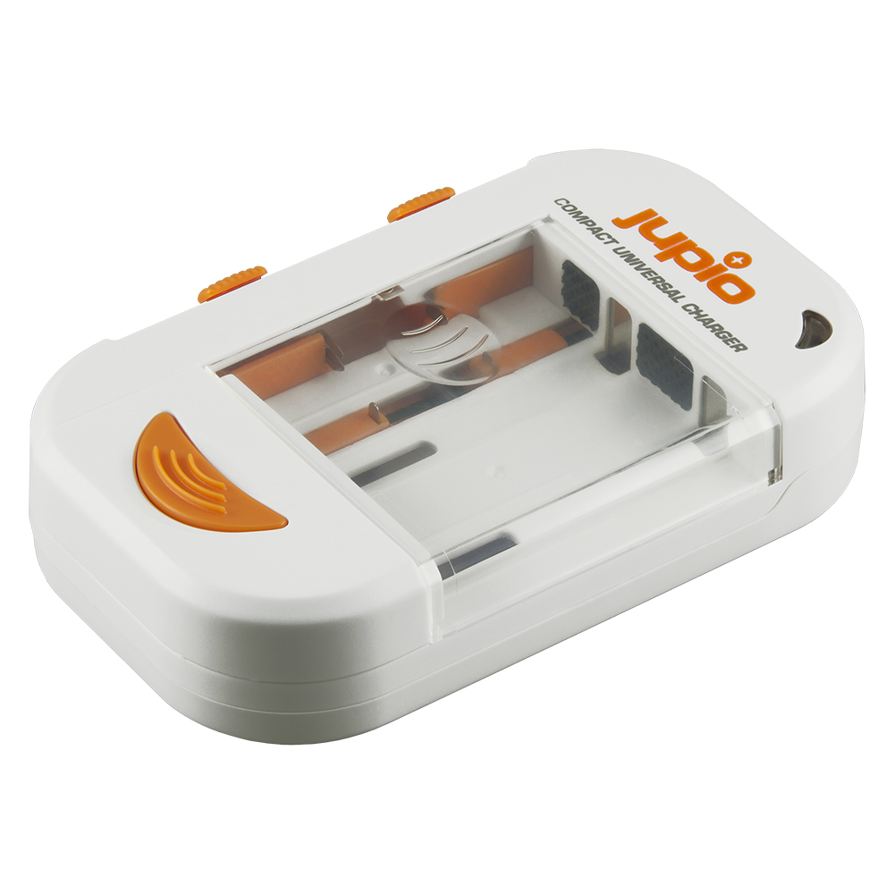 Afbeelding van Jupio Compact Universal Charger Li-ion + AA/AAA + USB