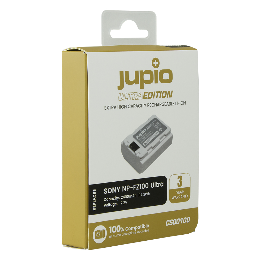 Jupioshop. NP-FZ100 2400mAh *ULTRA* (17.3Wh)