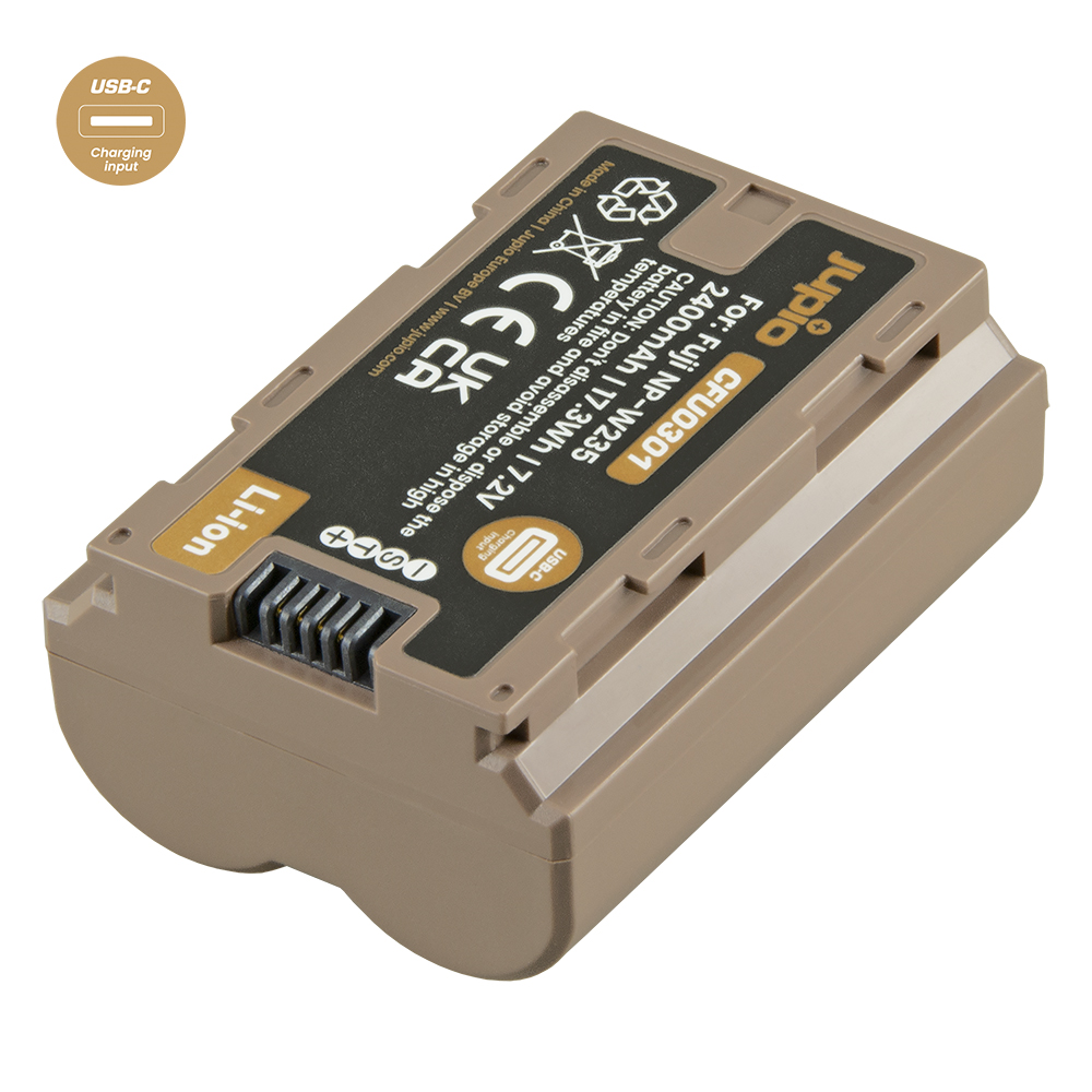 Picture of Fuji NP-W235 *ULTRA C* (USB-C input) 2400mAh
