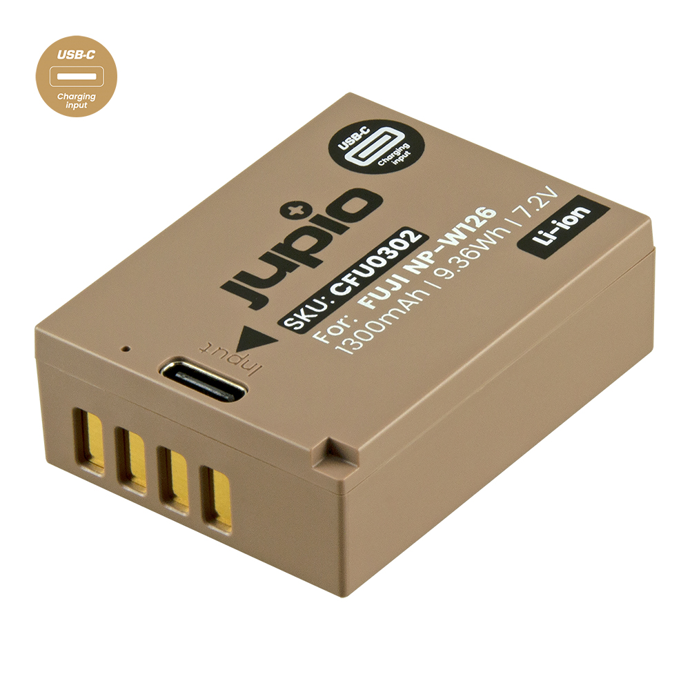 Picture of Fuji NP-W126S *ULTRA C* (USB-C input) 1300mAh