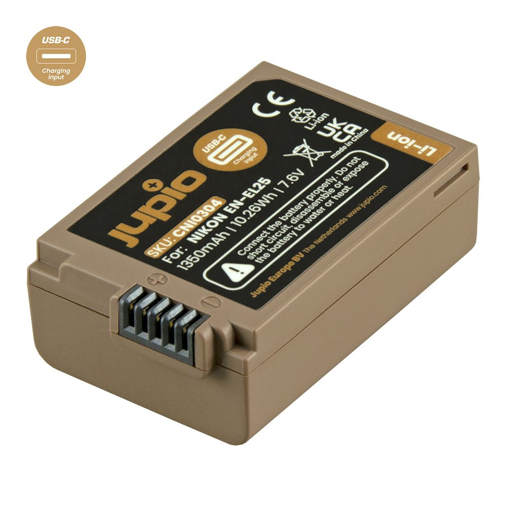 Picture of Nikon EN-EL25 *ULTRA C* (USB-C input) 1350mAh