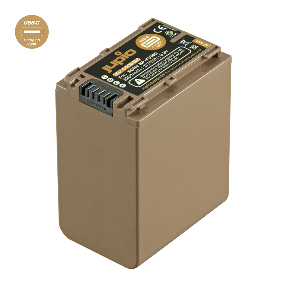 Picture of Sony NP-FV100 *ULTRA C* (USB-C input) 3200mAh