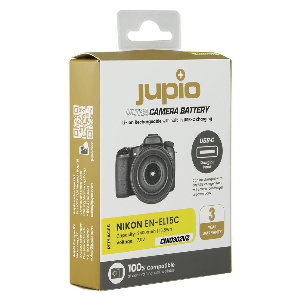 Pin,USB-C,Nikon,EN-EL15C,1 V1,D7100,D750,D7000,D7200,D7500,D810,D610,D800,D850,D600,D800e,D810a,CNI0302V2