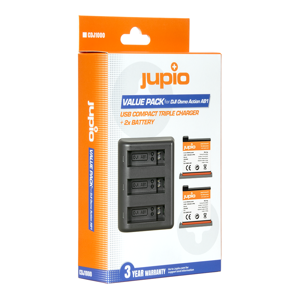 Jupio Value Pack for DJI Osmo Action