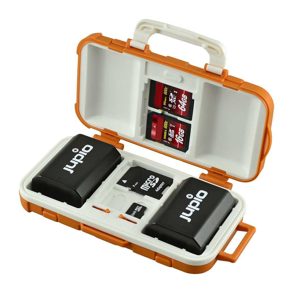 Image de Jupio BatMem Case for 2x Camera Battery + 14 Memory Cards