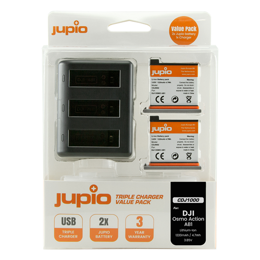 Jupio Value Pack for DJI Osmo Action